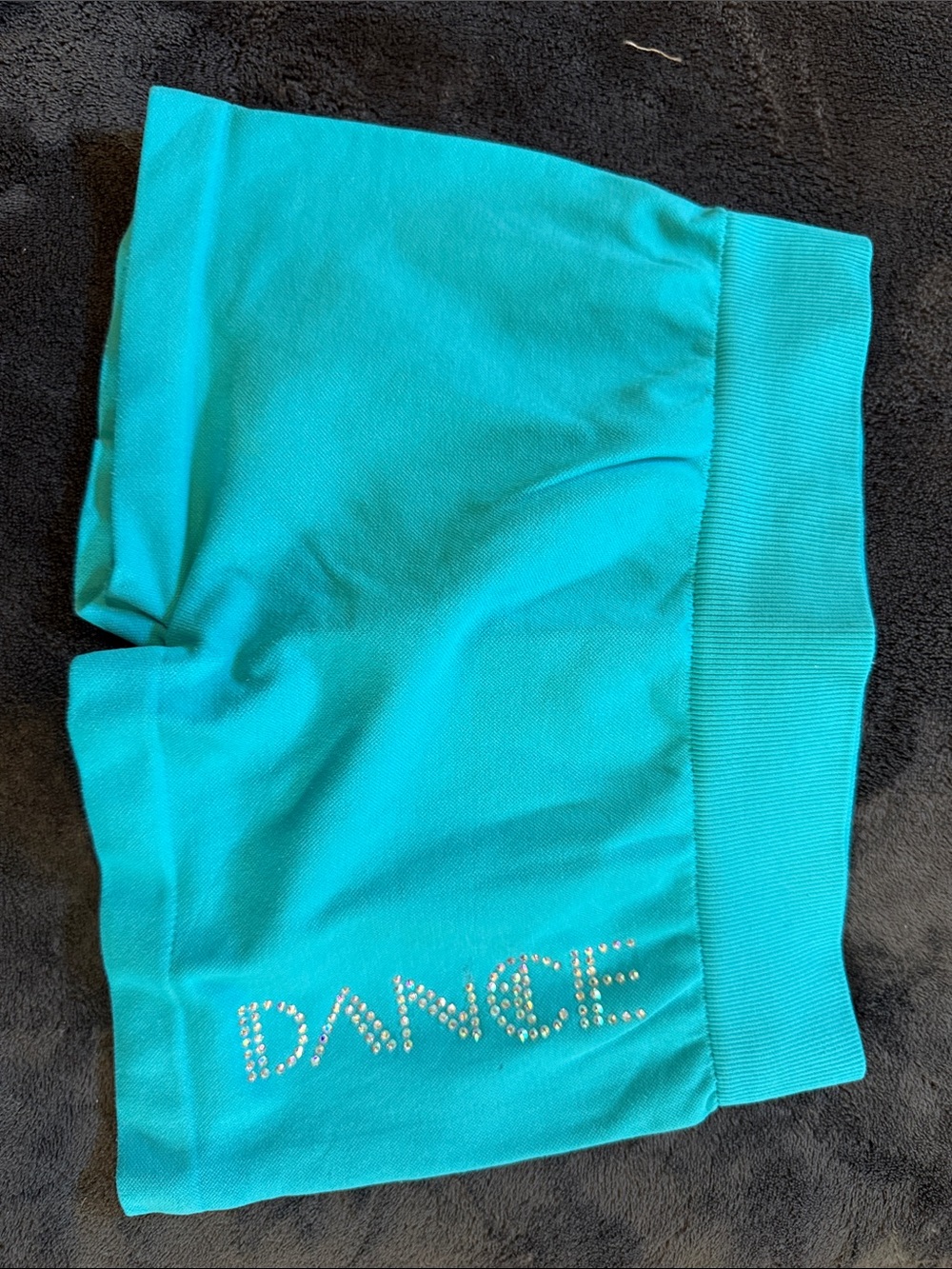 Shoshanna Turquoise Girls Skort with Rhinestone DANCE